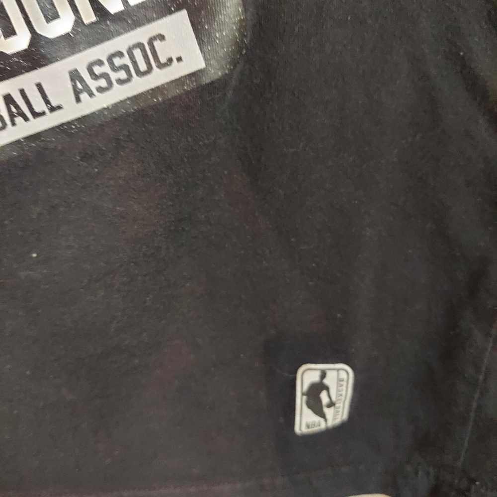 NBA Basketball Tee Black M - Picture 2 of 5